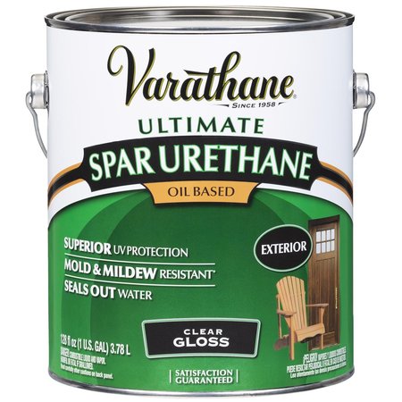 VARATHANE Ultimate Gloss Clear Oil-Based Spar Urethane 1 gal 9231